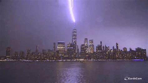 Watch | Monster lightning bolt hits New York City - India Today