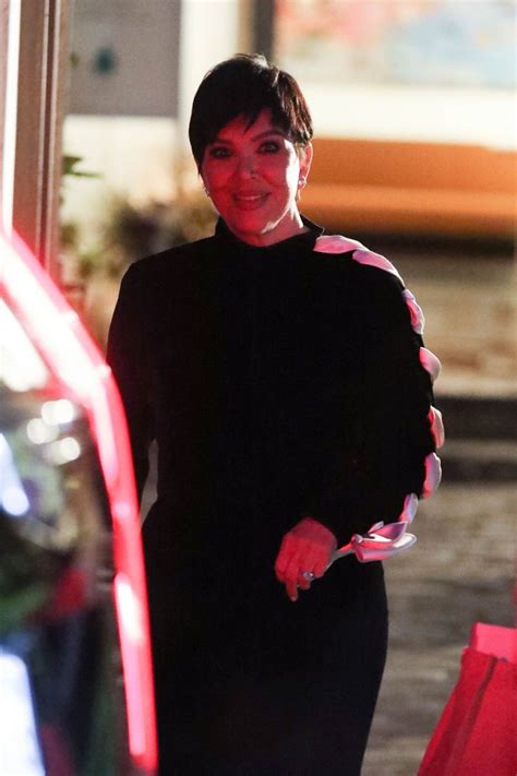 KRIS JENNER Leaves a Keeping With The Kardashians Dinner Scene in Los Angeles 05/10/2023 ...