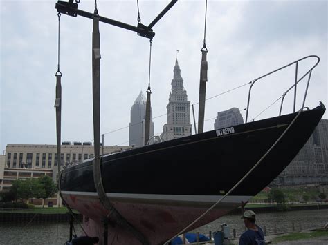 Sea Scout Ship 41 Waterfront Projects: Future Sea Scout Training Vessel Arrives in Cleveland, Ohio