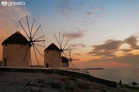 Windmills in Mykonos, Greece | Greeka