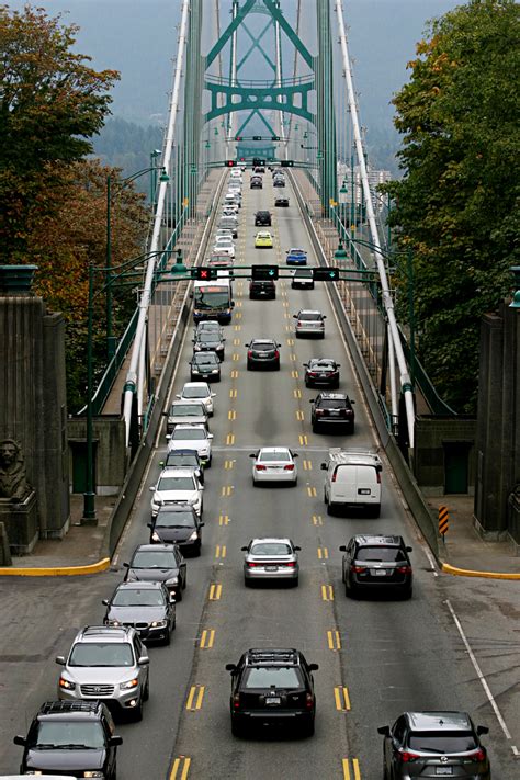 Overlooking the Lions Gate Bridge in Vancouver - The GateThe Gate