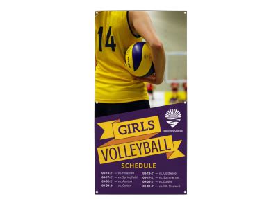 Volleyball Banner Templates | MyCreativeShop