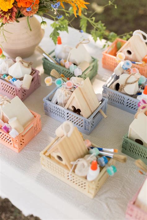 Party Favor Idea for Kids: Birdhouse Crafting Kits