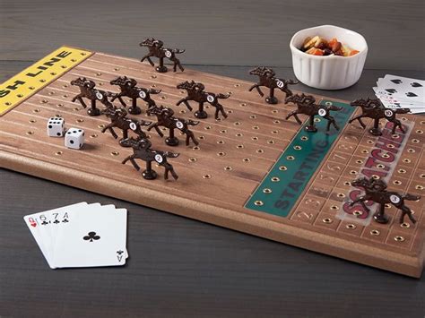 Horse Racing Board Game by Across The Board: Family Fun | Wooden board ...