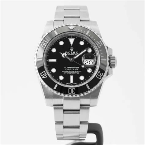 Rolex Submariner Date Black Dial Stainless Steel 40mm (116610L... for C ...