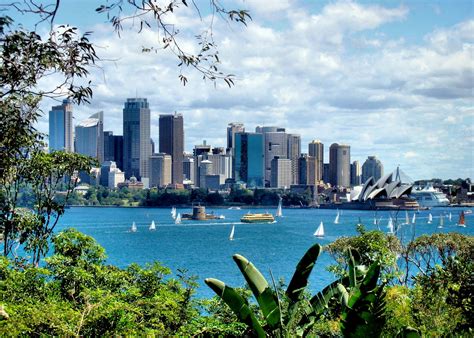 Sydney Harbour Skyline at Port Jackson in Sydney, Australia - Encircle Photos