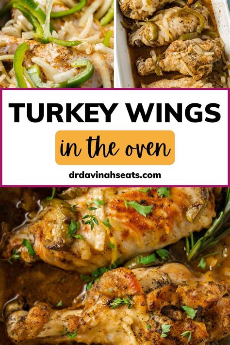 Easy Baked Turkey Wings | Dr. Davinah's Eats