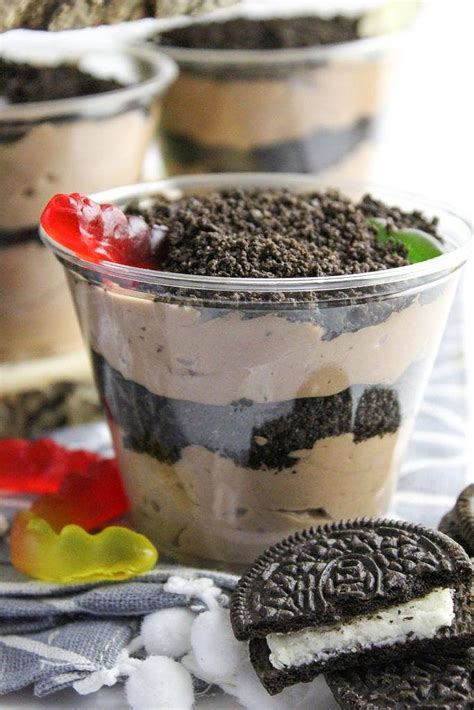 Oreo Dirt Cake Cups | Baking You Happier