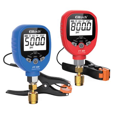 PT-500/800 Wireless Pressure Gauge - Elitech Europe Official