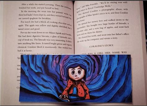 Coraline Laminated Bookmark - Etsy