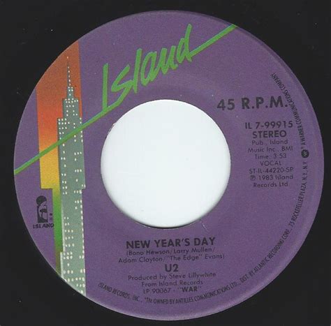 U2 - New Year's Day (1983, Vinyl) | Discogs