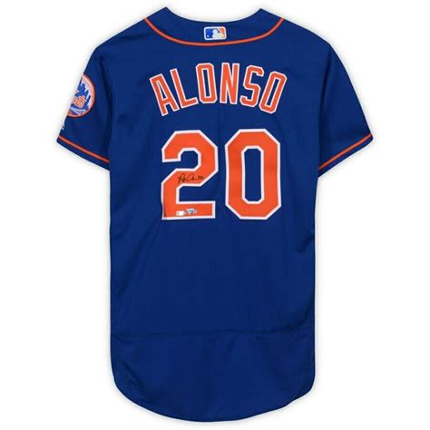 Pete Alonso Signed Mets Majestic Jersey (Fanatics) | Pristine Auction