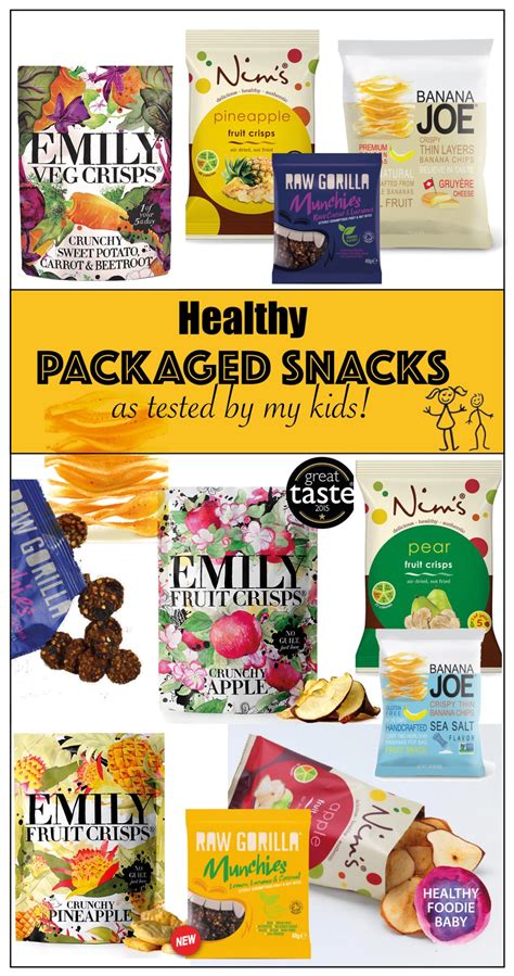 More healthy packaged snacks for kids – Healthyfoodiebaby