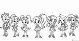 Rainbow Rangers Coloring Pages  coloring sketch template
