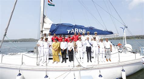 INSV Tarini Flagged In