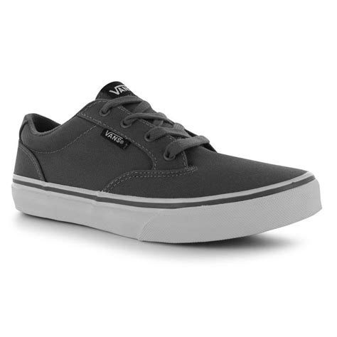 Vans Kids Winston Children Boys Skate Shoes Sport Canvas Lace Up ...