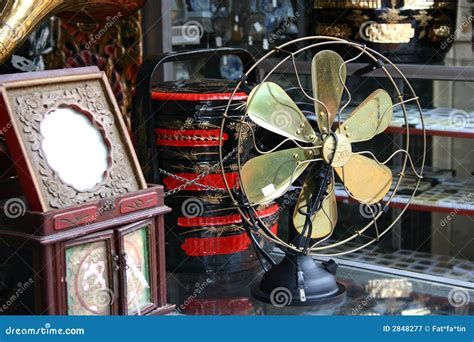 Old Antique Fan Royalty Free Stock Photography - Image: 2848277