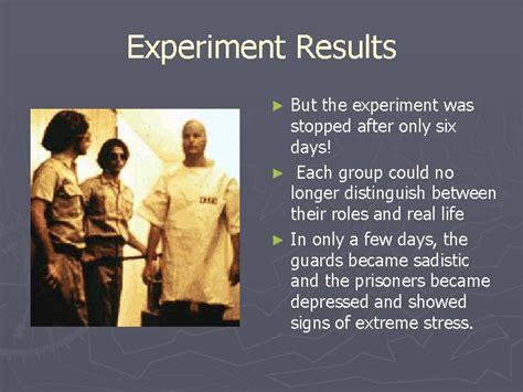 Groups and Obedience The Stanford Prison Experiment Sociology