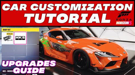 Forza Horizon 5 Customization/Upgrade Parts Guide | How to Customize Cars | Build Fast Cars ...