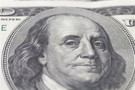 Franklin Benjamin Portrait on Dollar Bill Stock Image - Image of treasury, states: 90912139