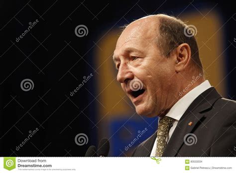 Romanian President Traian Basescu Editorial Stock Image - Image of president, cooperation: 83533334