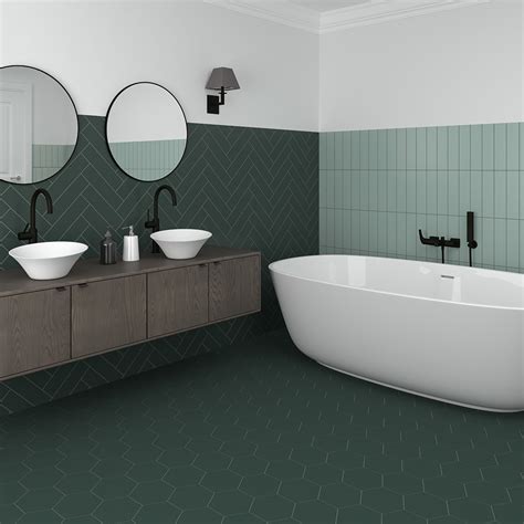 Stonehouse Studio Alvero Light Green Wall Tiles - 75 x 300mm