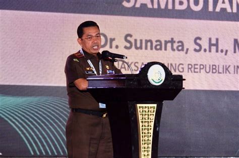 7 Program Kerja Prioritas Disampaikan Wakil Jaksa Agung Saat Menutup Rakernas 2023 | SurabayaPost