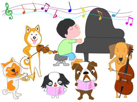 Dog Playing Piano Illustrations, Royalty-Free Vector Graphics & Clip ...