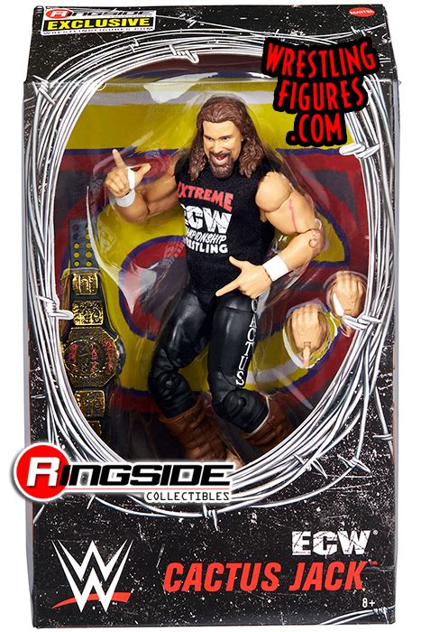 ECW Cactus Jack (Mick Foley) WWE Elite Ringside Exclusive WWE Toy ...