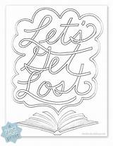 Free Book Lover Coloring Page Youll Love  Tried & True Creative sketch template