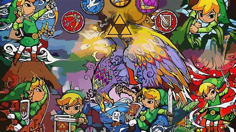 The Legend of Zelda The Wind Waker Digital Art by Lora Battle - Fine Art America