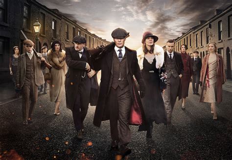 Download TV 4K Peaky Blinders Cast Wallpaper | Wallpapers.com