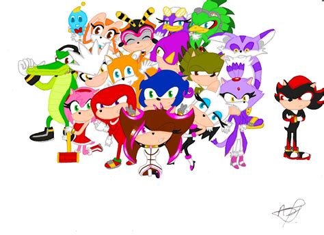 All family !!! ;) - Sonic Fan Characters Photo (21254984) - Fanpop