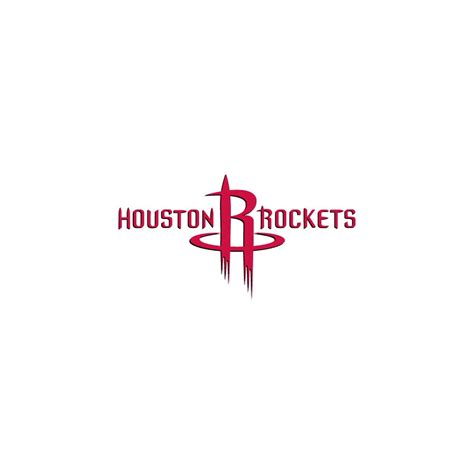 Houston Rockets with Icon Logo Vector - (.Ai .PNG .SVG .EPS Free Download)