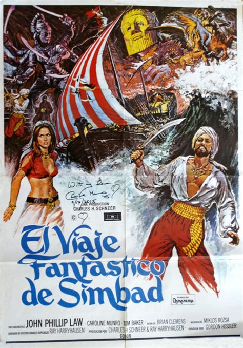 Golden Voyage of Sinbad. 1973 Original Spanish 27x39 - Etsy