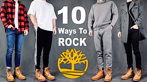 10 Ways To ROCK Timberland Boots | Men's Outfit Ideas - YouTube