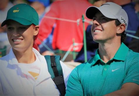 Rory McIlroy and Caroline Wozniacki | Rory mcilroy, Caroline wozniacki, Baseball cards