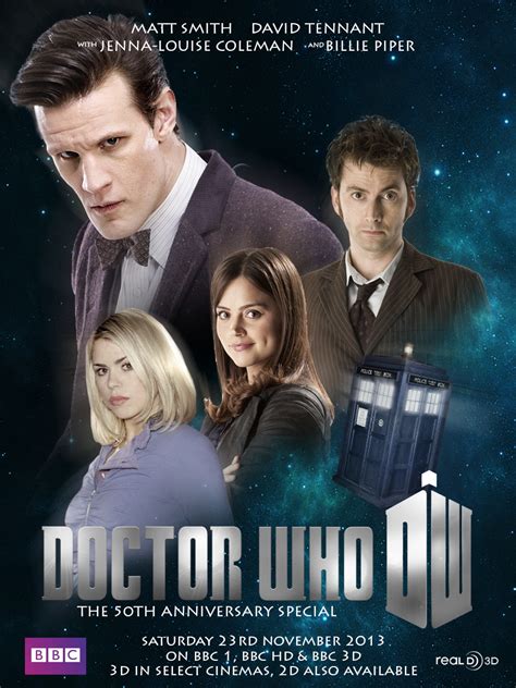 Doctor Who 50th Anniversary Poster by jakew1994 on DeviantArt