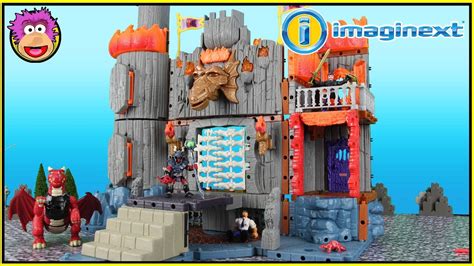 Imaginext Dragomont Castle - RetroReview - Imaginext Dragon Fortress Castle Knight Medieval ...