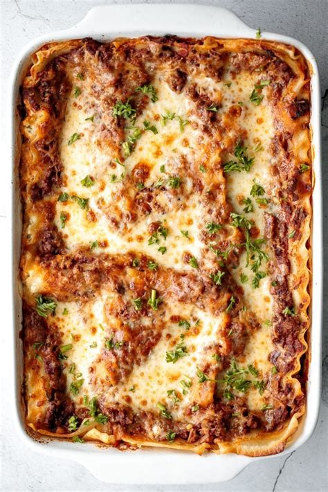 Easy Meat Lasagna - Ahead of Thyme