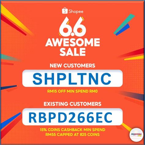 Shopee 6.6 2021 Voucher Codes - Claim Now - Promo Codes MY