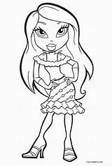 Free Printable Bratz Coloring Pages For Kids  Cool2bKids sketch template