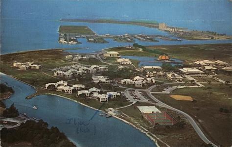 Aerial View of Campus Eckerd College St. Petersburg, FL Postcard