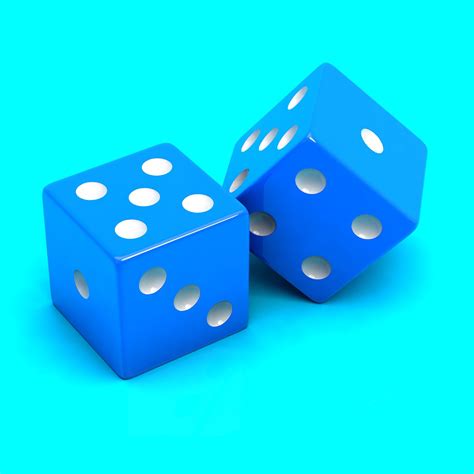 3D Dice two 3D model | CGTrader