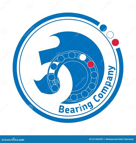 Bearing Logo, Bearing Company, Logo 50th Stock Illustration - Illustration of motion, closeup ...