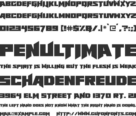 Abyssal Horrors Font Family : Download Free for Desktop & Webfont