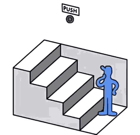 Stair Illusion GIF - Stair Illusion - Discover & Share GIFs