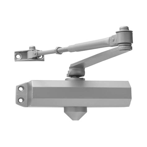 Door Closer, Standard Duty Cast Aluminum Adjustable Commercial, Lawrence Hardware LH303