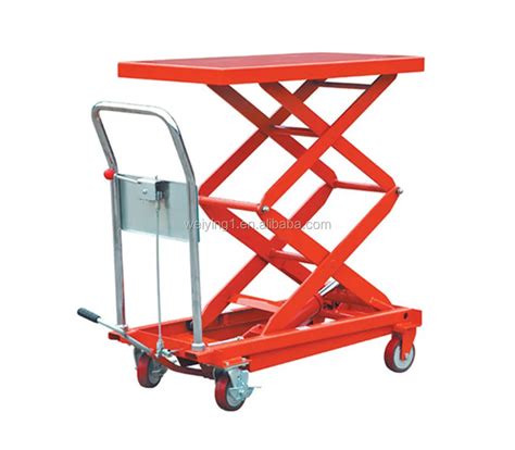 Manual Hydraulic Lift/hydraulic Lift Trolley/hydraulic Lift Dolly - Buy Hydraulic Lift Dolly ...