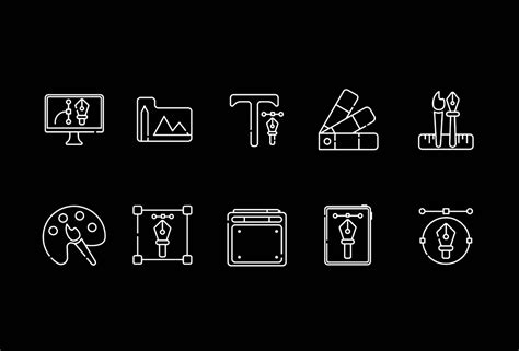 10 Free Graphic Design Icons (SVG)